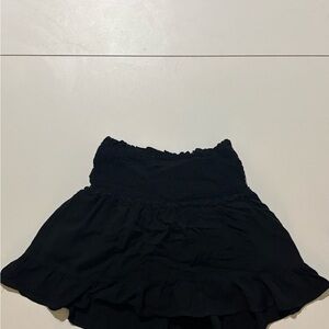 Wonder Nation Black Skater Mini Skirt